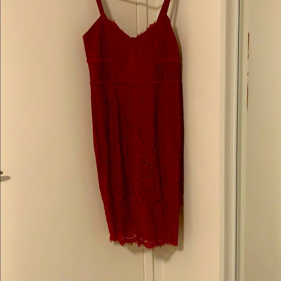 Express Red dress - Picture 2 of 3